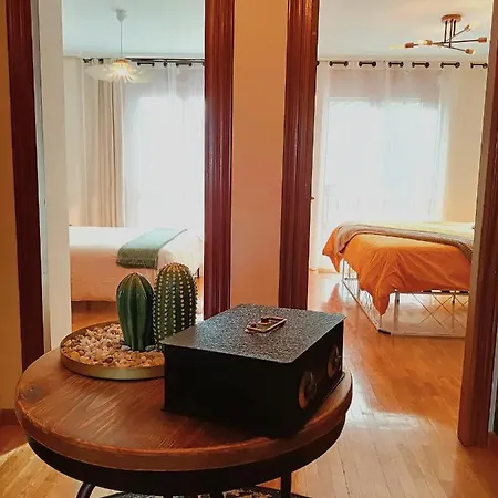 Apartman La Eria Ii, Muy Luminoso,wifi, Garaje,15 A Pie Al Centro